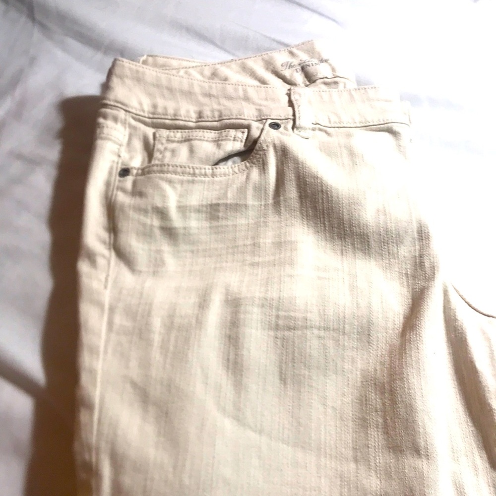 The Limited Beige Denim